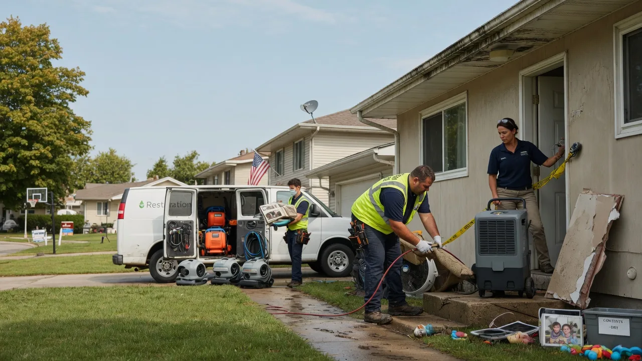 Water Damage Restoration in Thurston, OH near me